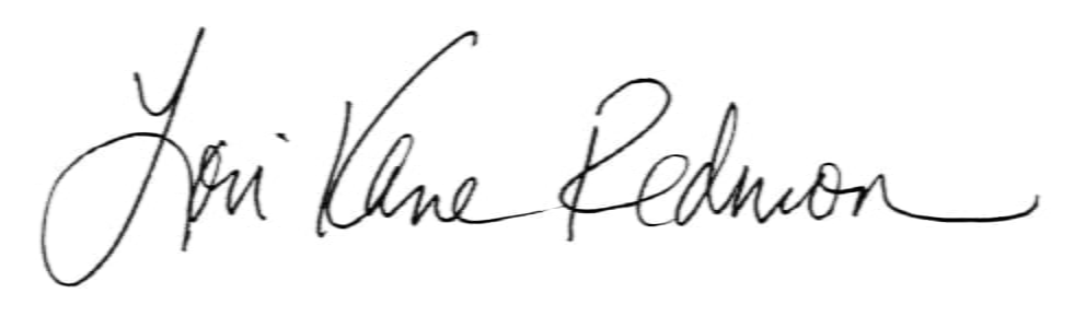Lori Kane Redmon Signature
