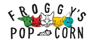 froggy popcorn logo
