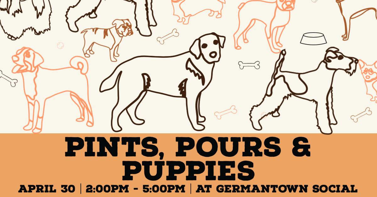 PINTS, POURS & PUPPIES!