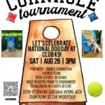 Club K9 National Dog Day Corn Hole Tourney