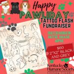 Paw-liday Tattoo Flash Fundraiser