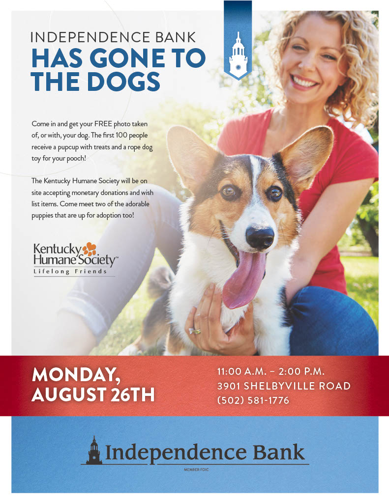 National Dog Day Celebration at Independence Bank
