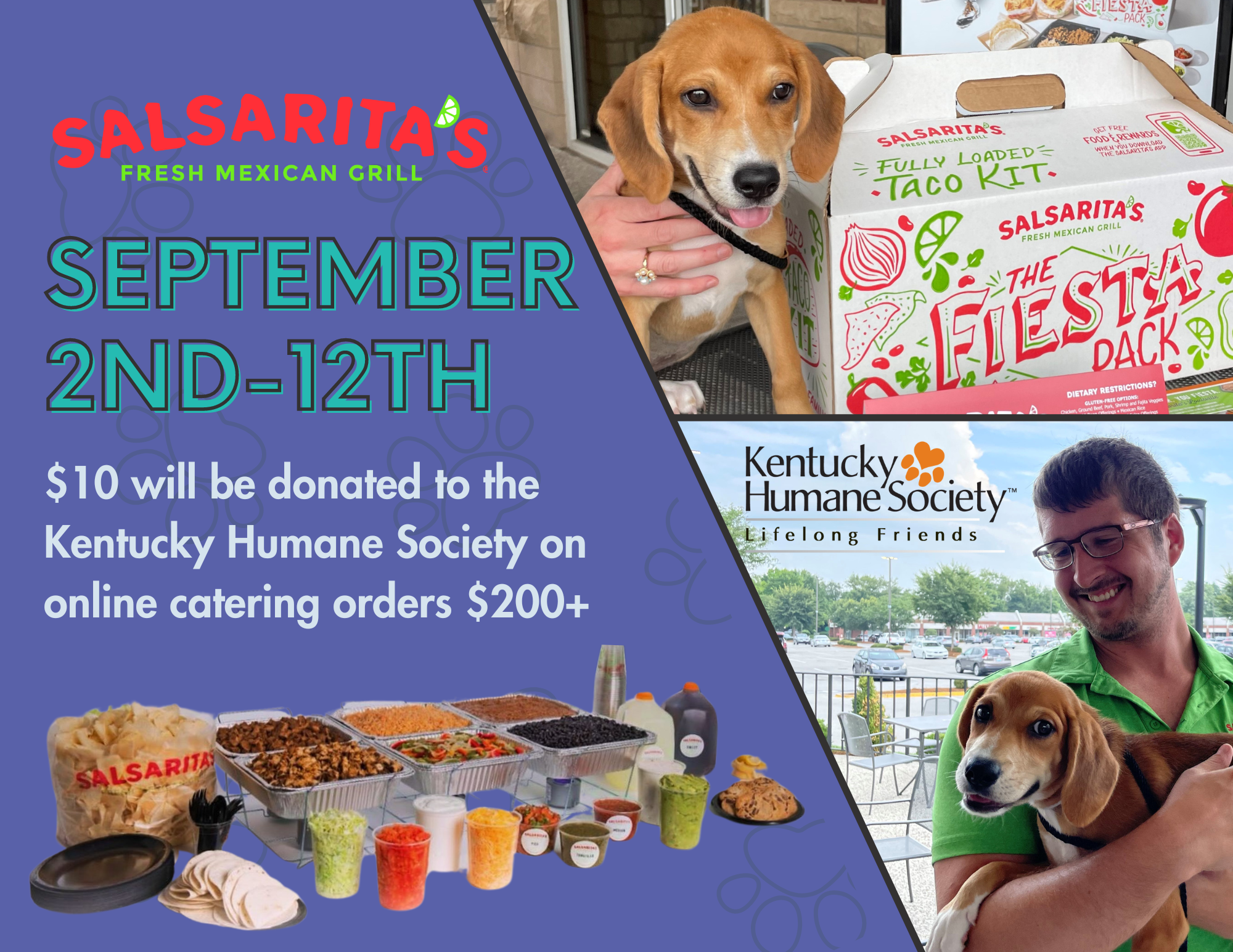 Salsarita's Fresh Mexican Grill Giveback