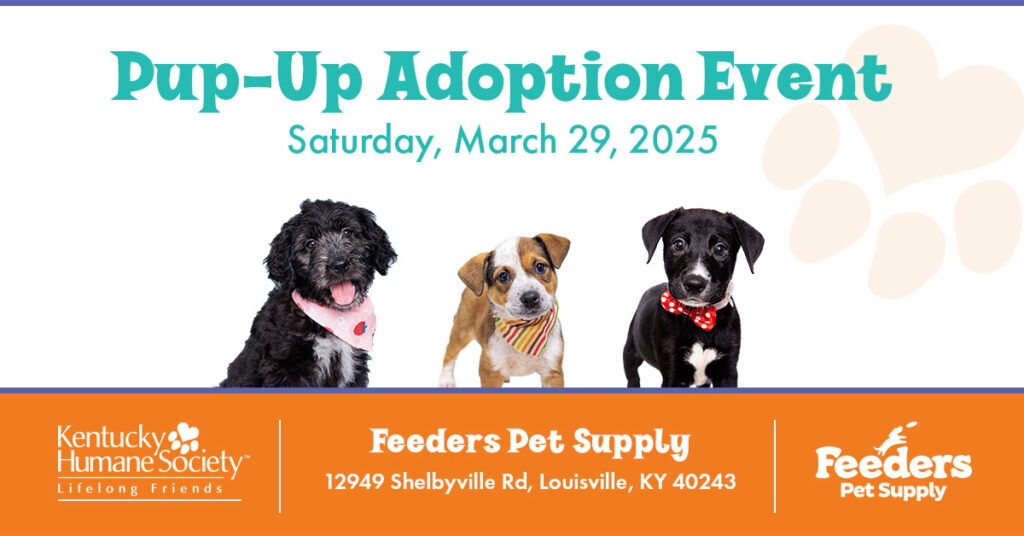 Feeders Pet Supply Adoption Event