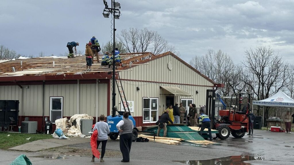 Hopkins Co. Humane Society Wind Damage