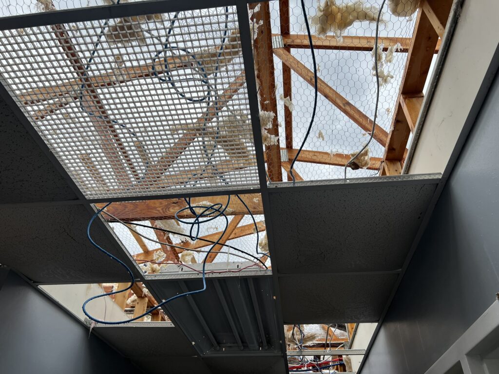 Internal view of Hopkins County Humane Society