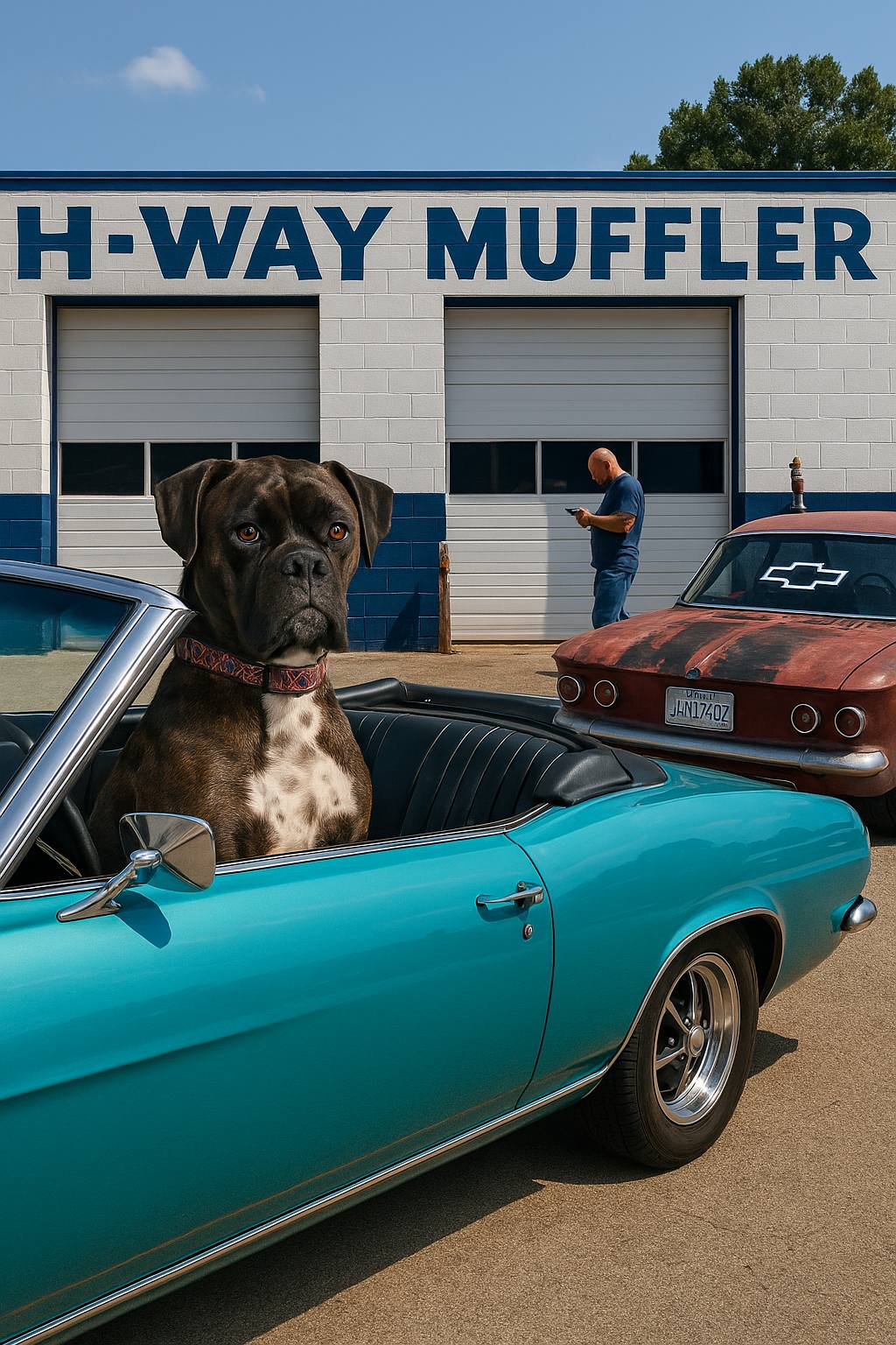 Hi-Way Muffler Car Show